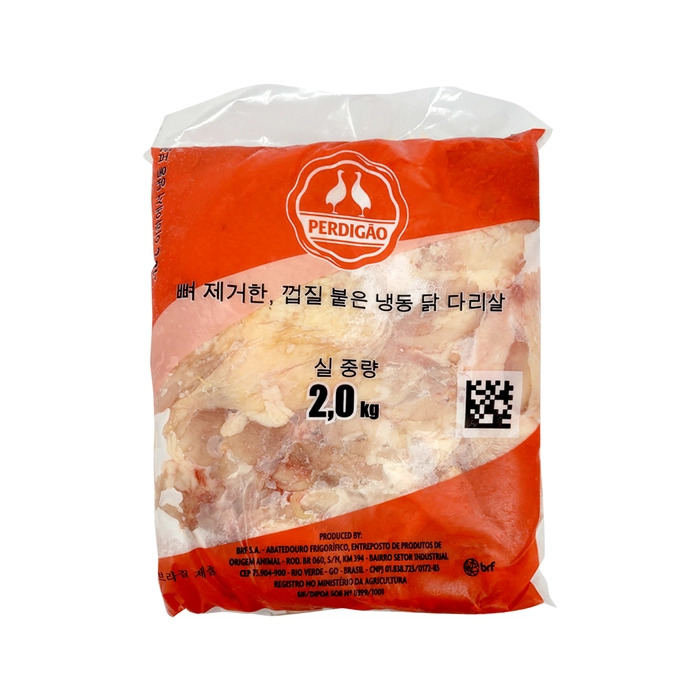 [온국민직배송]페르디가오 닭정육 닭다리살 2kg 냉동